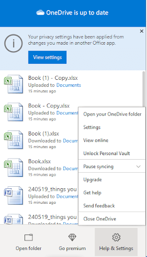 Microsoft Onedrive