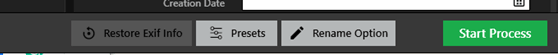 Photo Exif Editor Start process