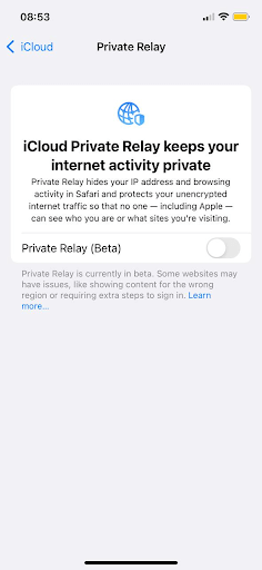 Private relay