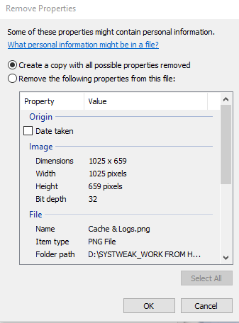 Remove Properties