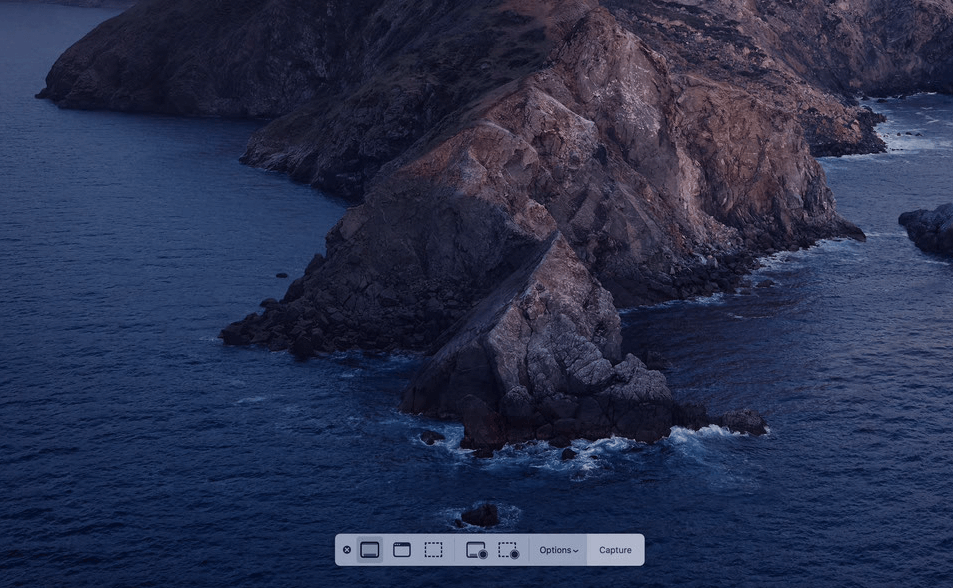 Takes Screenshot of The Entire Screen