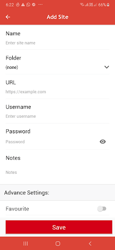 View password