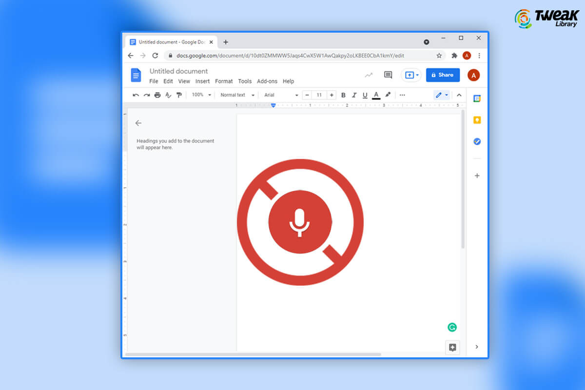 How to Fix Voice Typing Not Working in Google Docs
