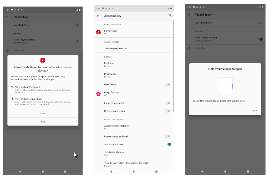 Adobe Flash Player Accessibility