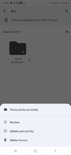 Bin folder