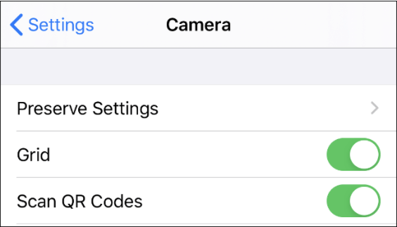 Camera Setting