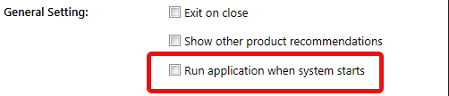 General Settings
