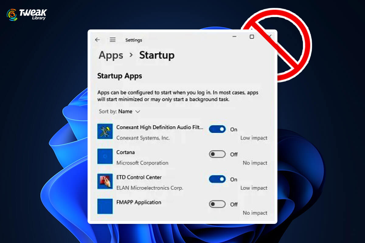 How to Disable Startup Programs in Windows 11