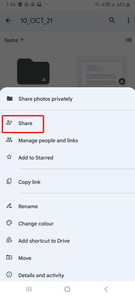 Share Photos Privately