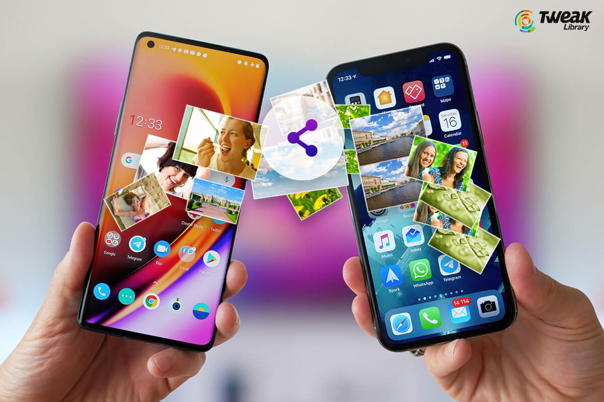 Sharing Photos on Android or iOS