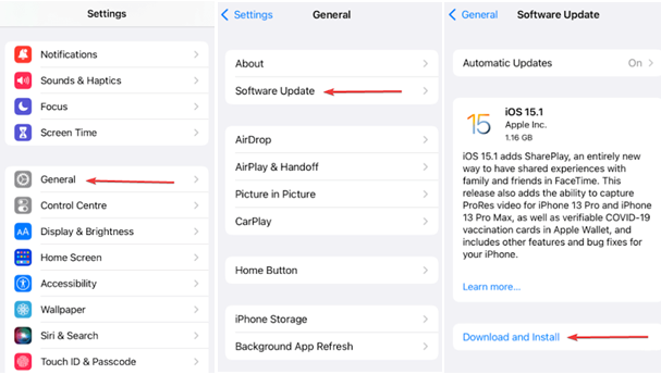 Update software