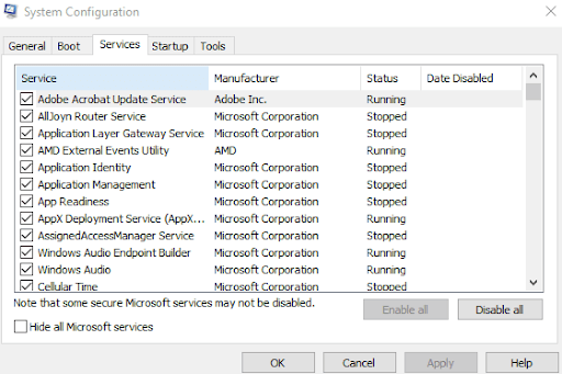 antivirus application