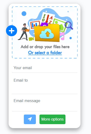 Add and drop files