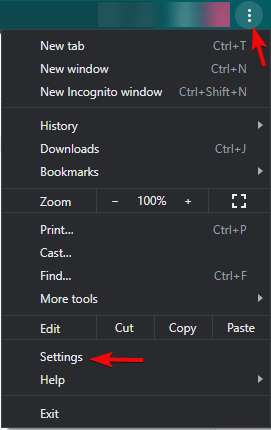 Google Chorme Setting