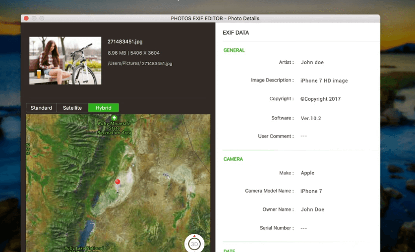 Photo Exif Editor