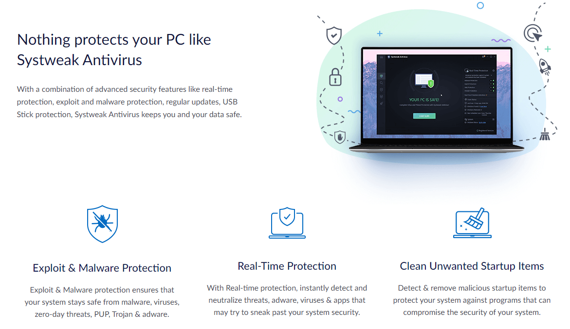 Protect PC with Systweak Antivirus