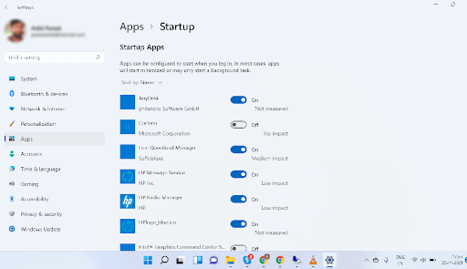 Startup Apps