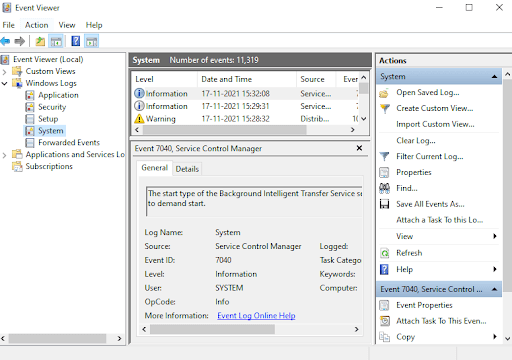 Windows Logs