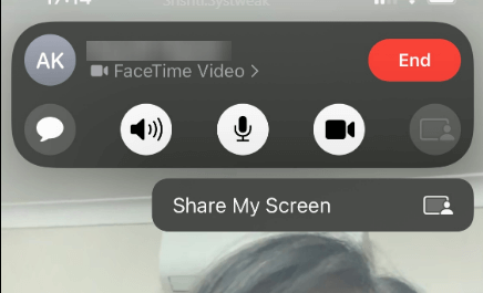 share my screen