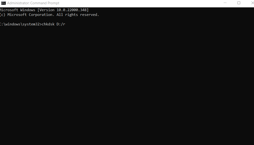 Administrator Command Prompt