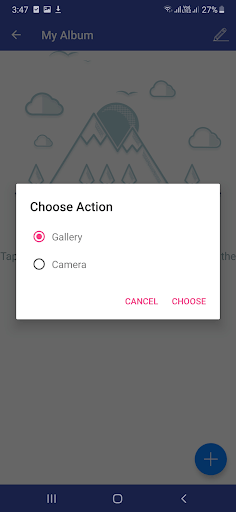 Choose action