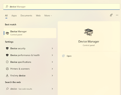 Device Manager
