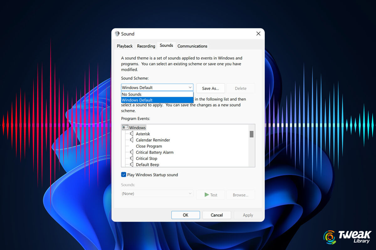 How to Change Windows 11 System Sounds