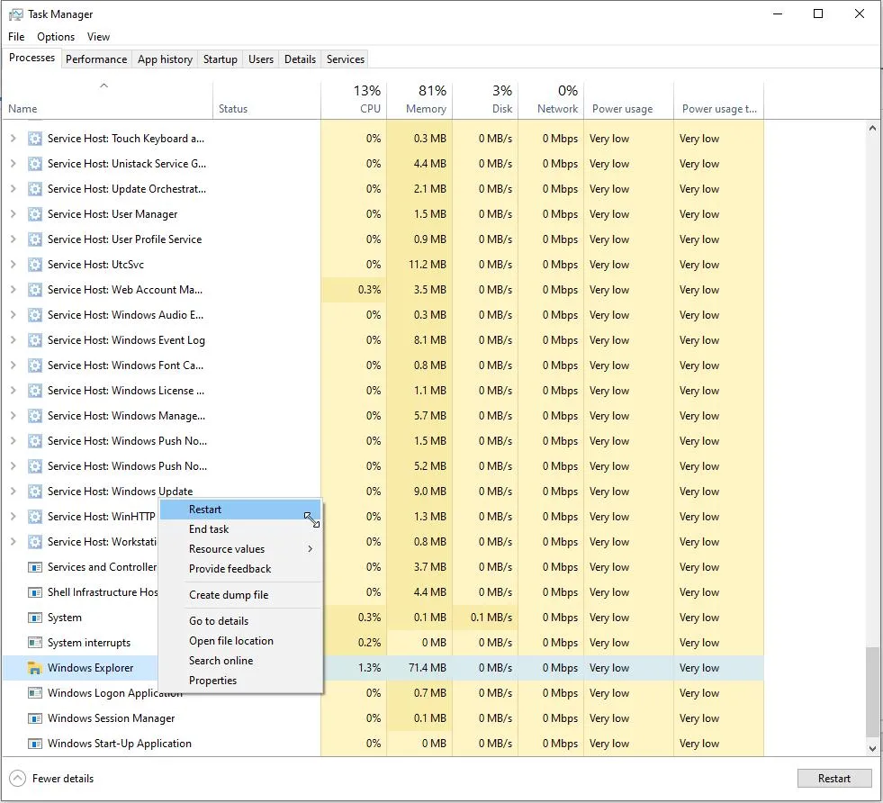Windows Explorer
