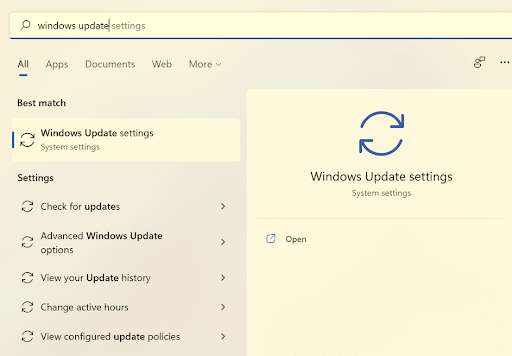 Windows update