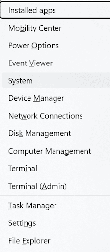 installed apps