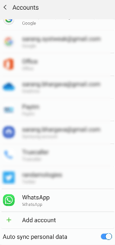 Accounts