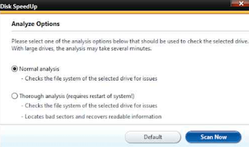 Disk space