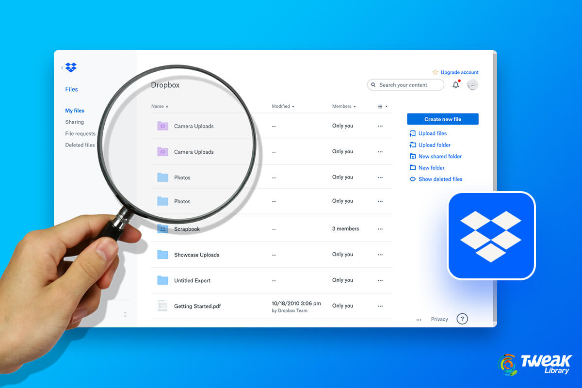 Dropbox Duplicate Files