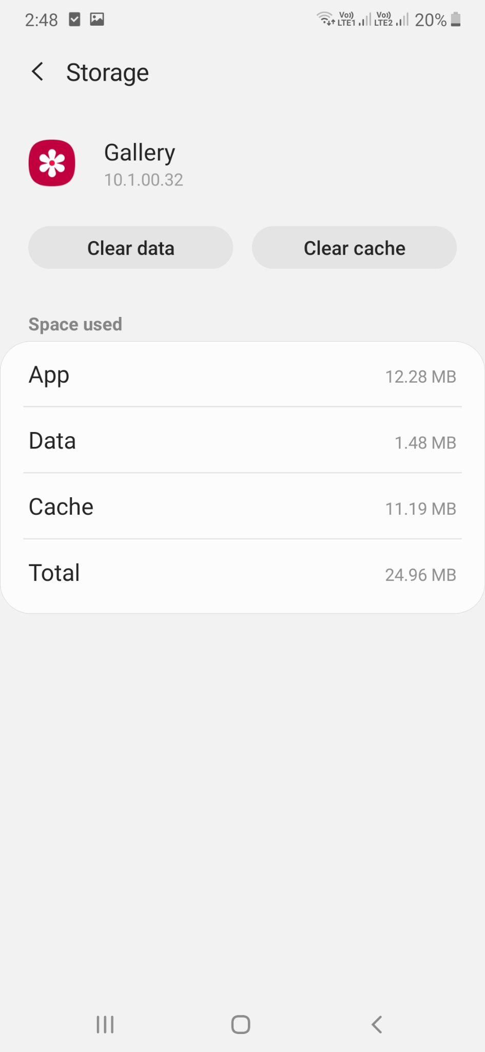 Gallery Storage