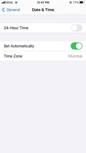 General Settings
