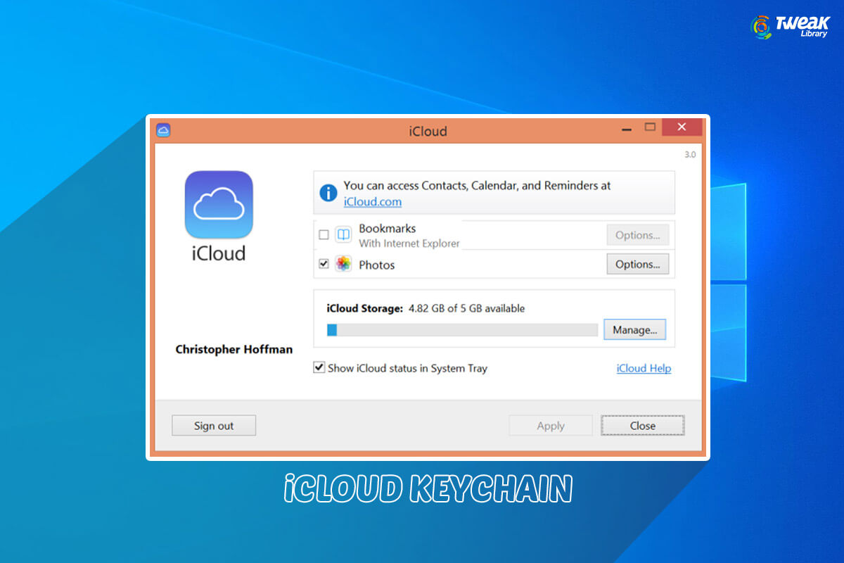 How to Use iCloud Keychain on Windows 11 & 10