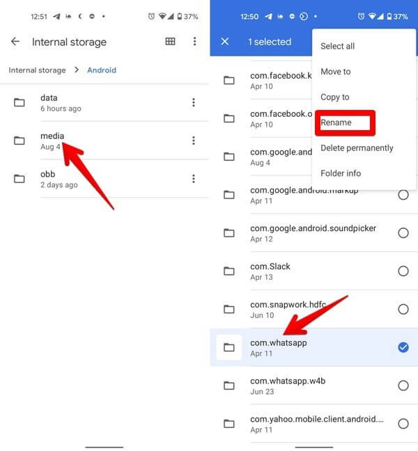 Internal Storage