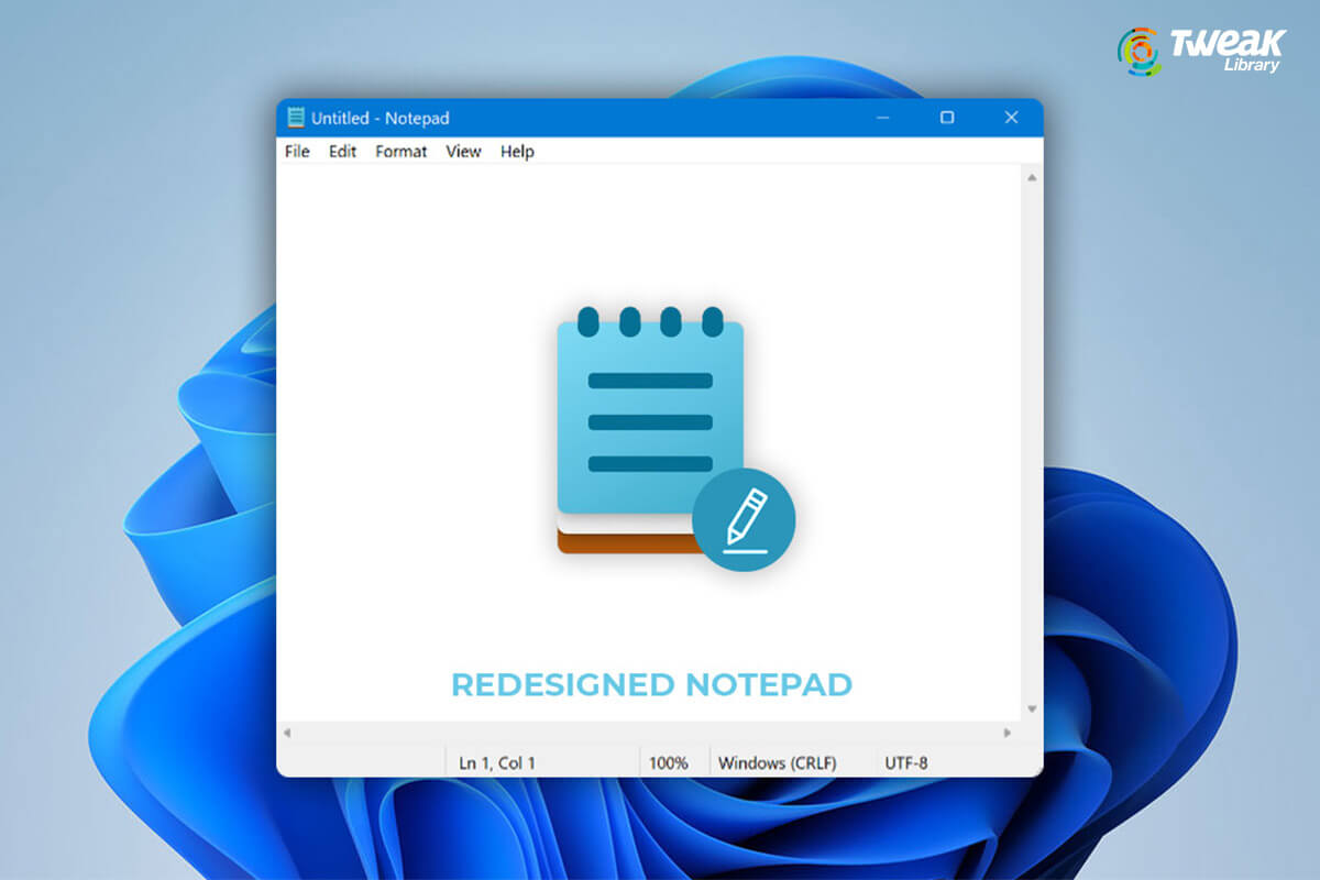 Notepad in Windows 11