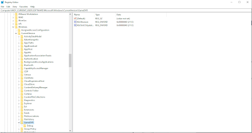 Registry Editor