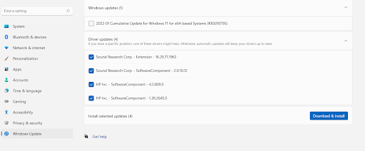 Windows update