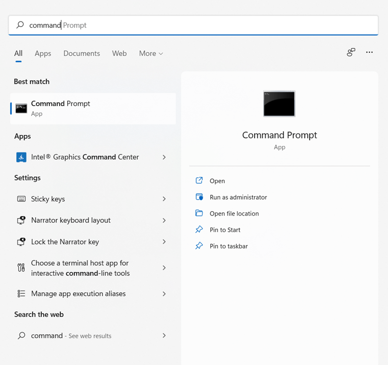Command Prompt
