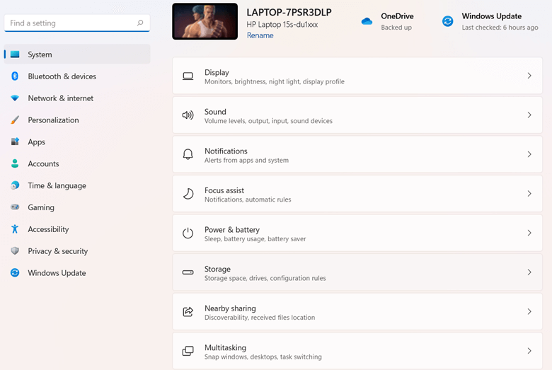 Laptop apps