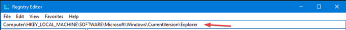 Registry Editor