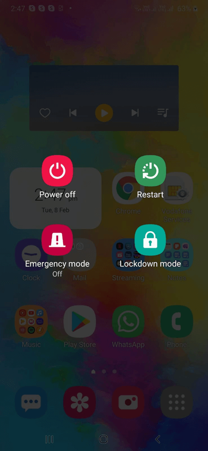 Restart your Device