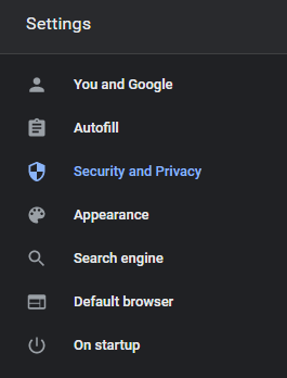 Security and privacy