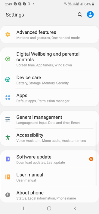 Software Update