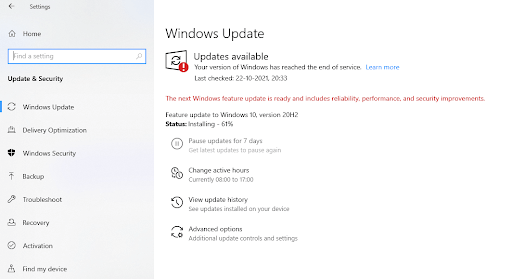 Windows update
