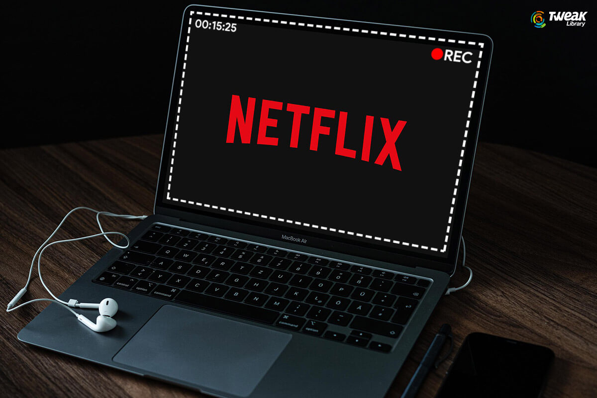 take a screenshot on Netflix