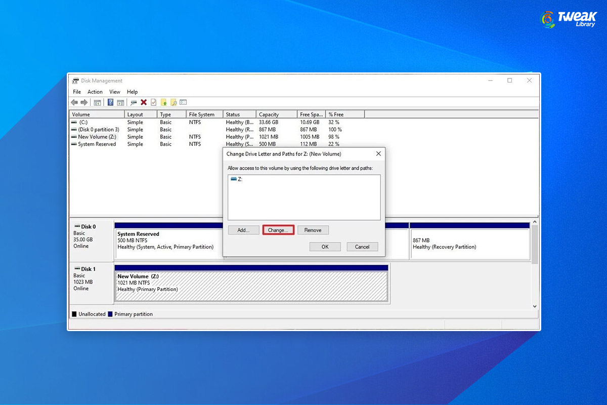 How to Change a Drive Letter on Windows 10 or Windows 11