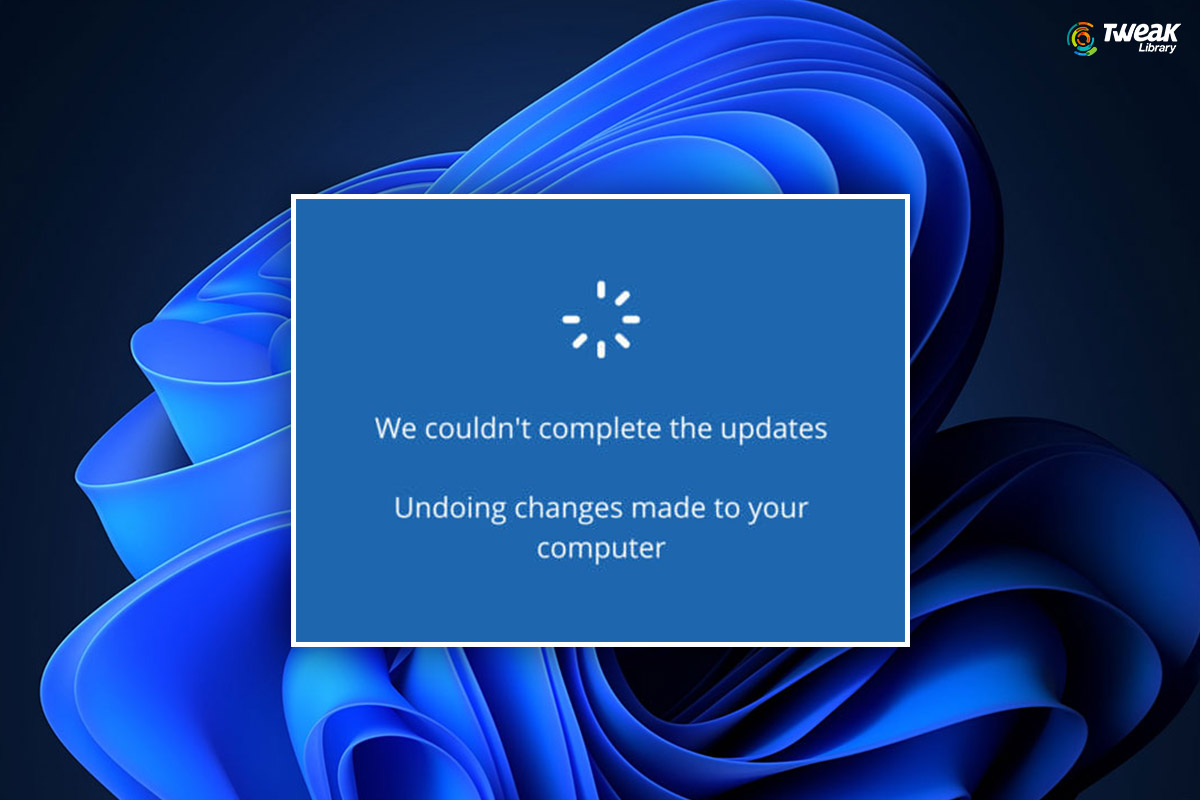 Fix Undoing Changes Made To Your Computer In Windows 11